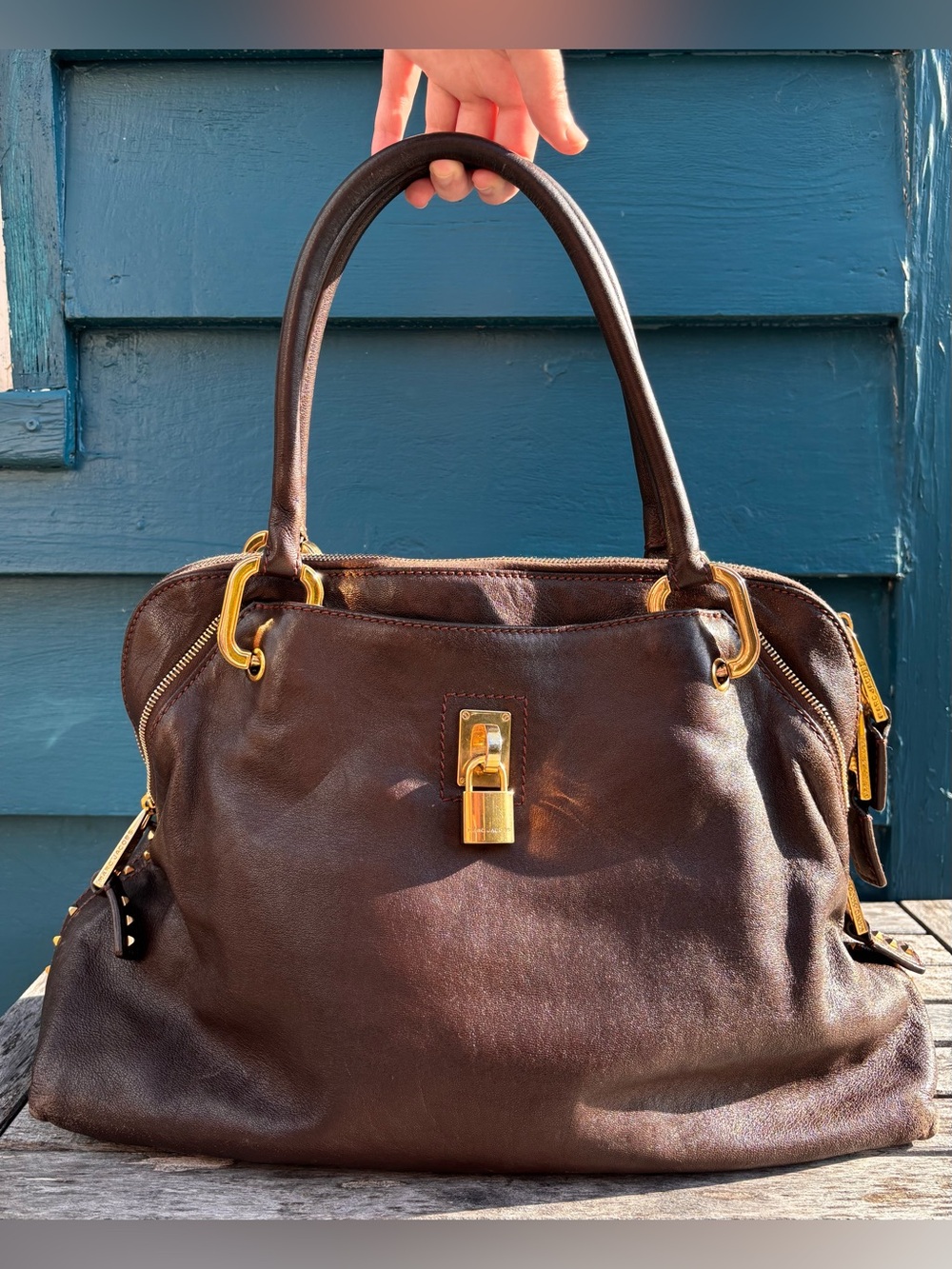 Soft Brown Vintage Marc Jacobs Tote